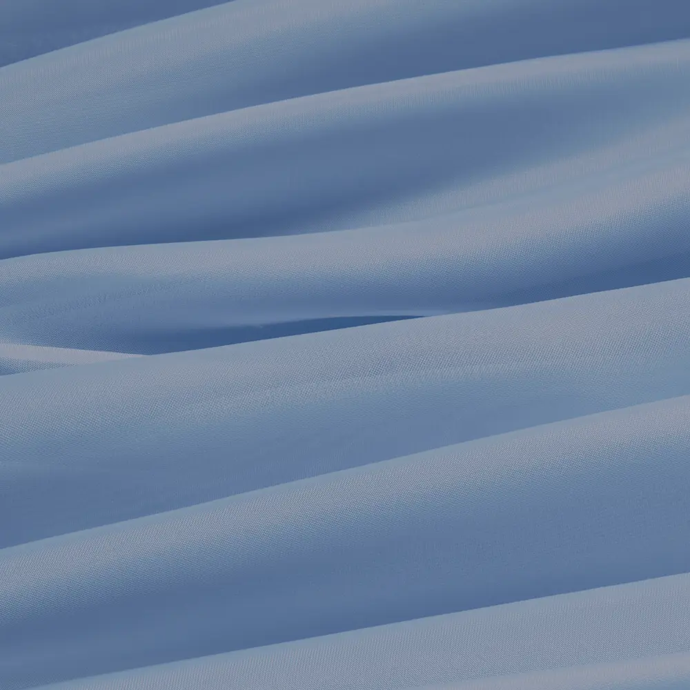 Тюль на ленте с утяжелителем Капри 250x260 см цвет голубой MIAMOZA STLM-2078421 - Вид №2