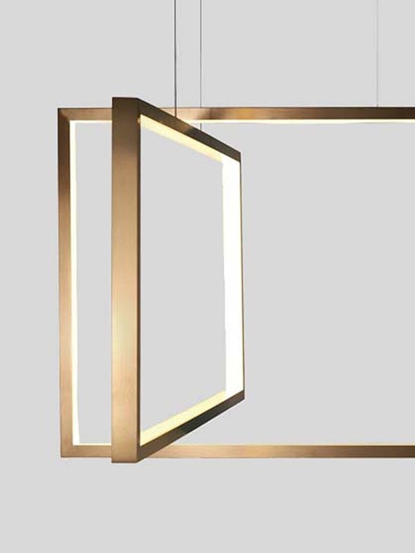 066999 Подвесной светильник 120 cm бронзовый Aromas del Campo Frame - Вид №2