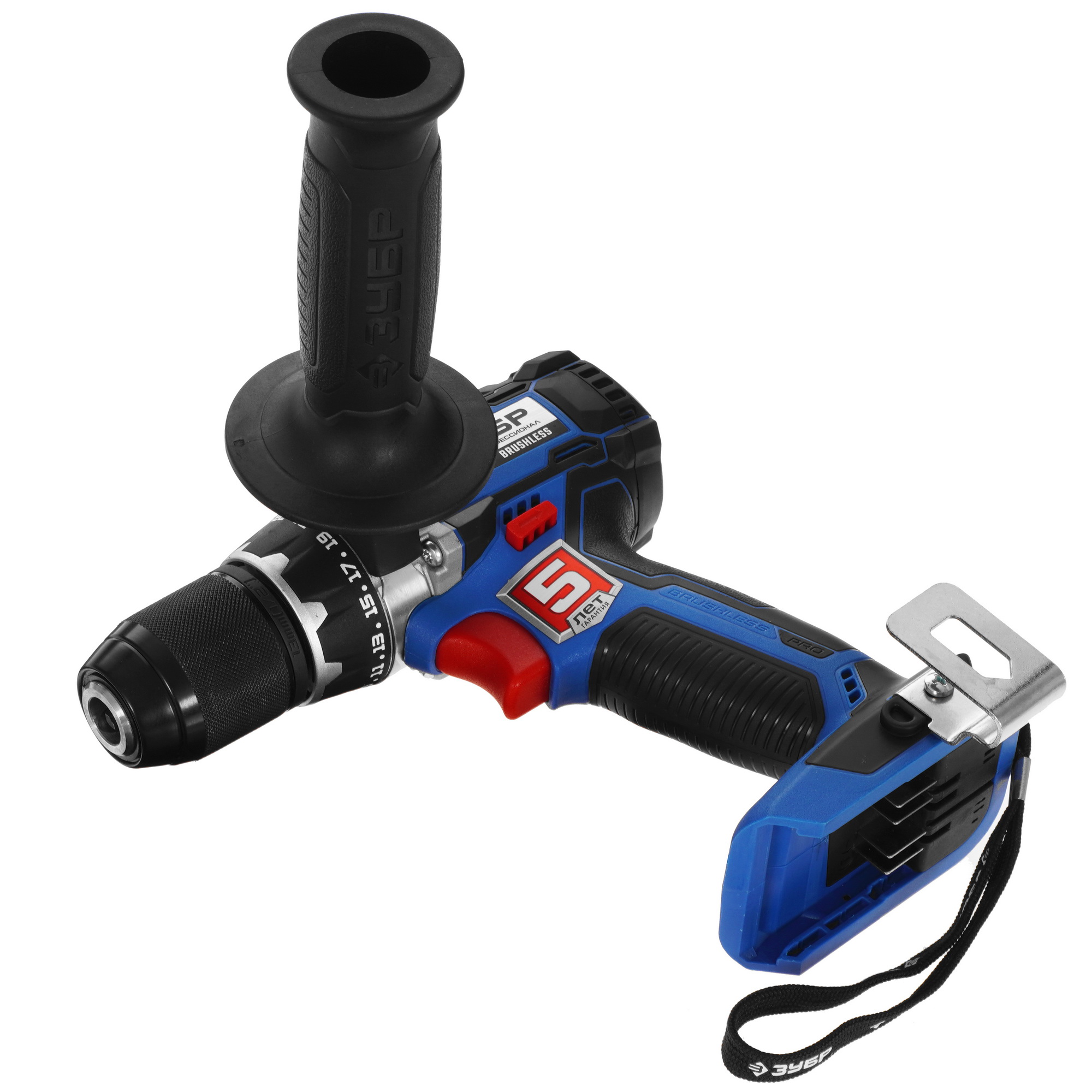 Дрель-шуруповерт Зубр DB-201 20V MAX PRO  , Без ЗУ, Без АКБ 9939273 STDN-0140067 - Вид №4