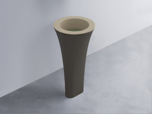 AMLA45-AV+AMPILT-AG+AMCOLT-FN Раковина Amedeo Tondo отдельностоящая cielo Enjoy + Amedeo