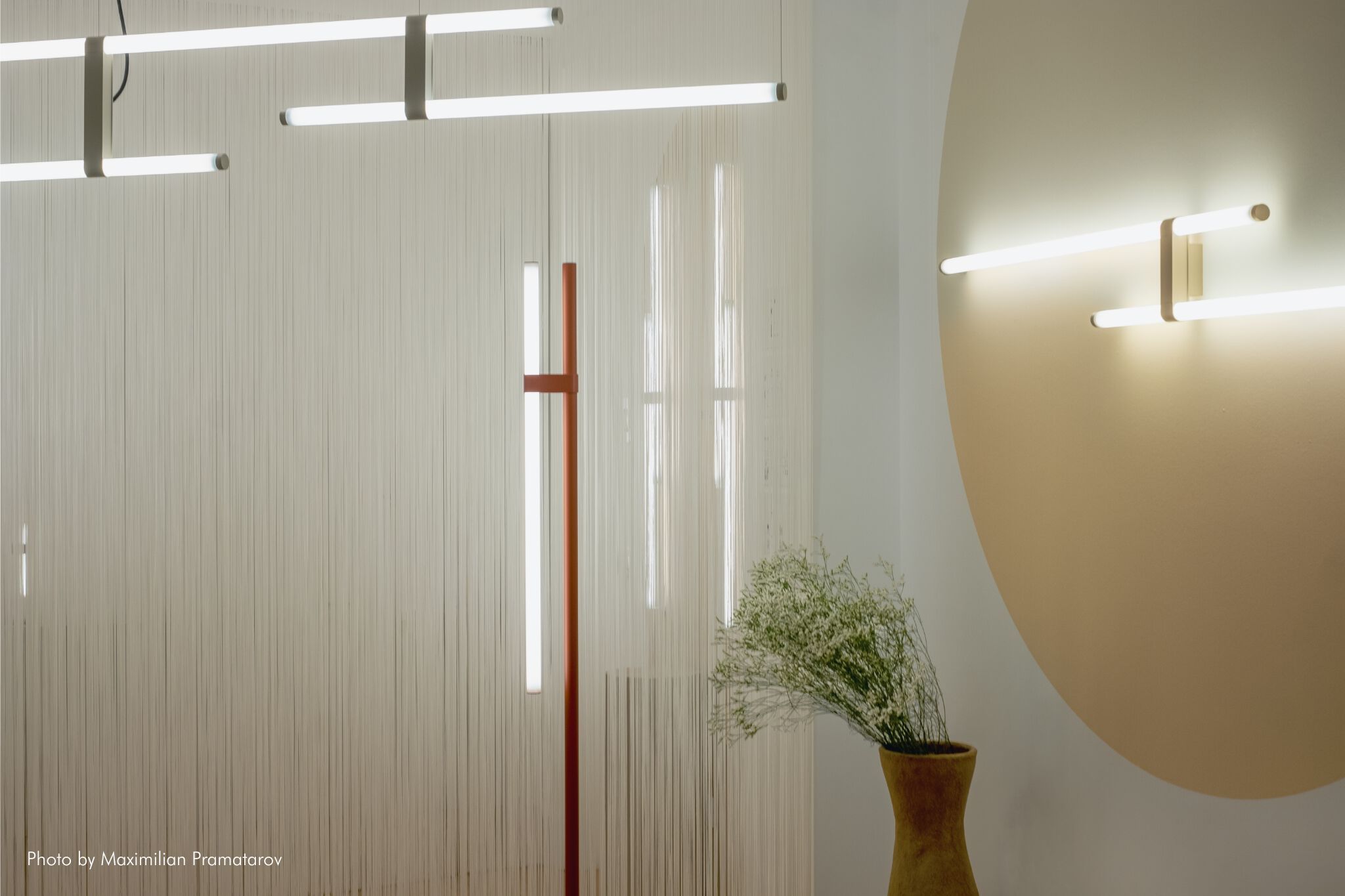 Светодиодный настенный светильник из боросиликатного стекла AXOLIGHT Paralela ARCH-00136042 - Вид №8