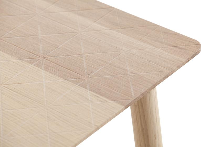 GAN Низкий квадратный журнальный столик из дуба Silaï sun-id-1377764 - Вид №3