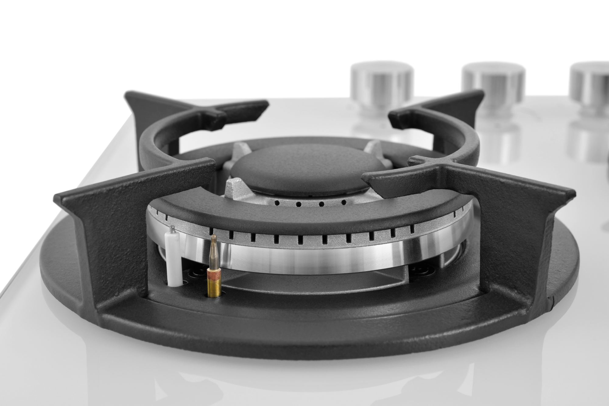 9175441 Газовая варочная поверхность ZUGEL ZGH452W STDN-0076175 - Вид №8