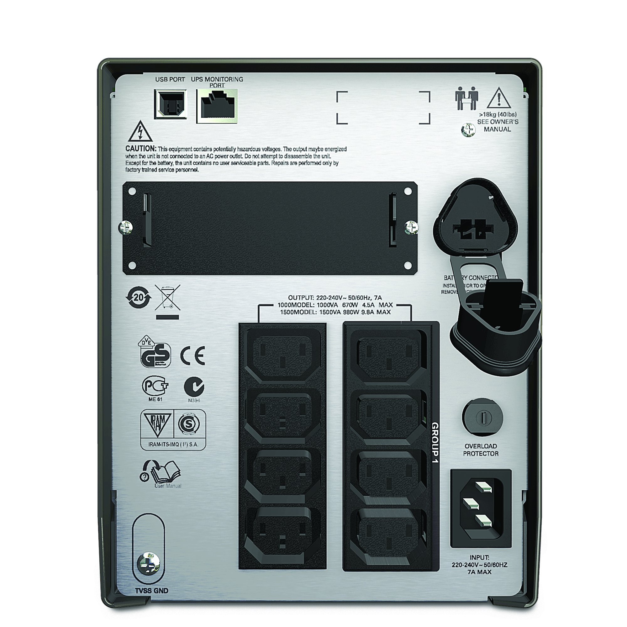 SMT1000I smart-ups 1000va lcd 230v APC Santreyd  - Вид №1