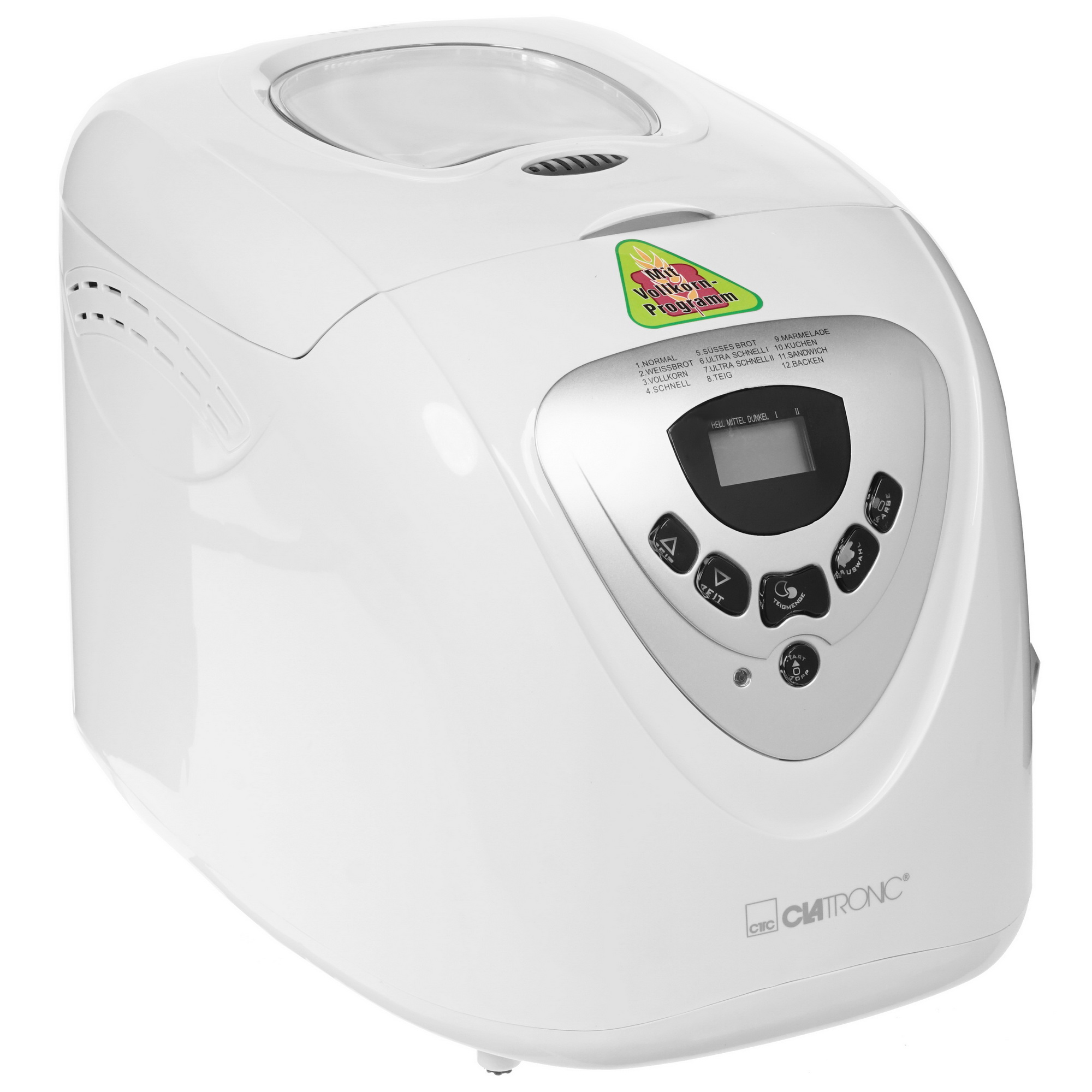 0191871 Хлебопечь CLATRONIC BBA 3505 белый STDN-0013292