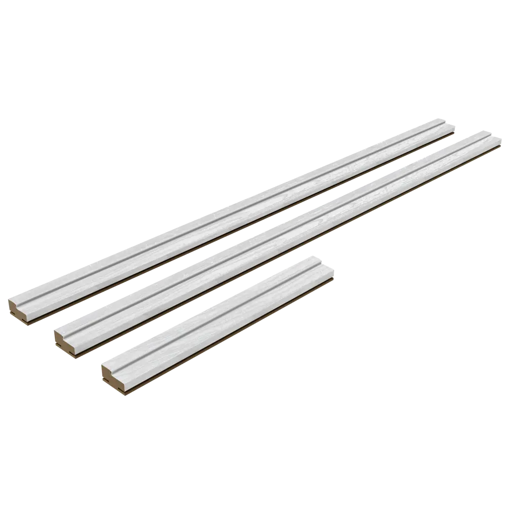 Комплект дверной коробки Аккорд 2070x70x32 мм Hardflex цвет светло-серый 89407907 STLM-2067379 PORTIKA  - Вид №1