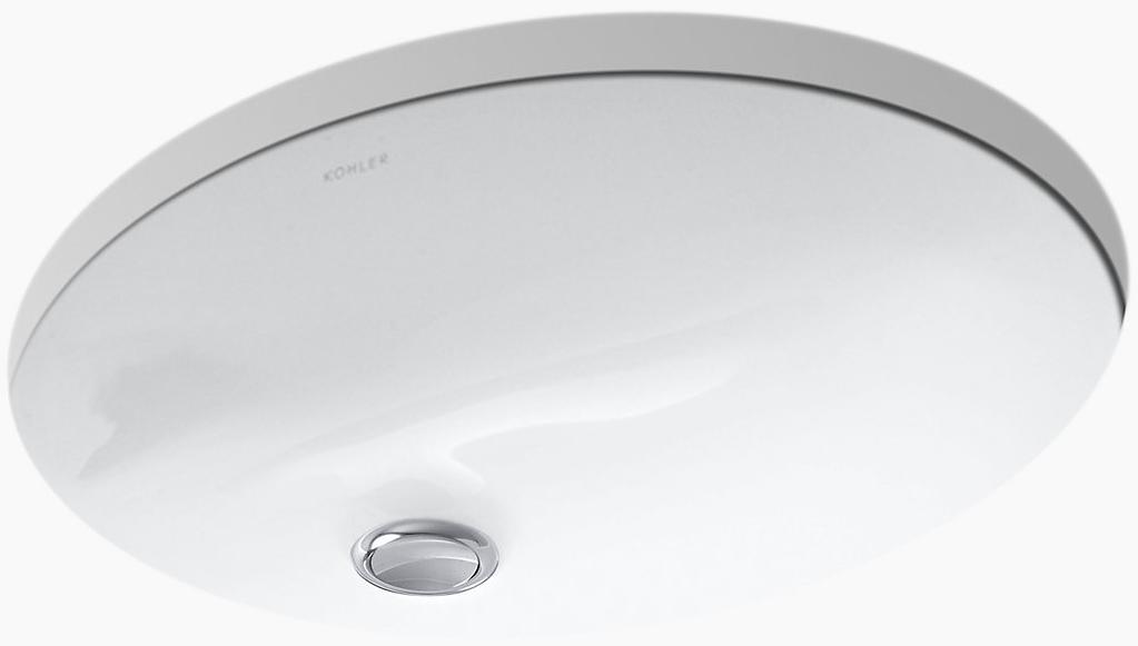 K-2209-7 Накладная раковина под столешницу  прямоугольная Kohler  - Вид №1