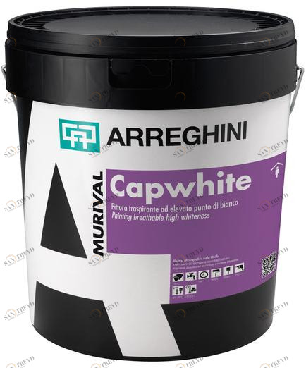 CAP ARREGHINI Краска на водной основе с высокой белизной Murival sun-id-1424165