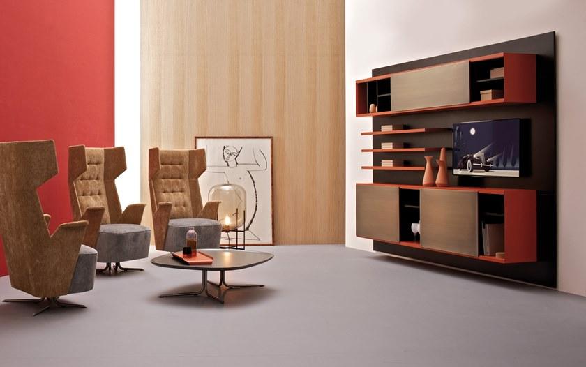 ESTEL GROUP Кресло с подголовником из ткани с высокой спинкой Embrasse sun-id-1474090 - Вид №1