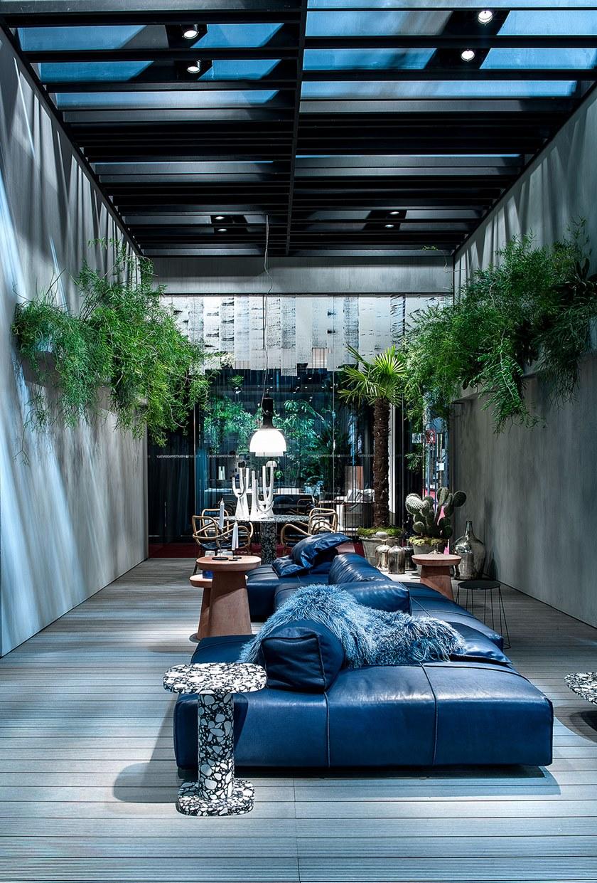 BAXTER Модульный кожаный садовый диван Panama sun-id-1460710 - Вид №1