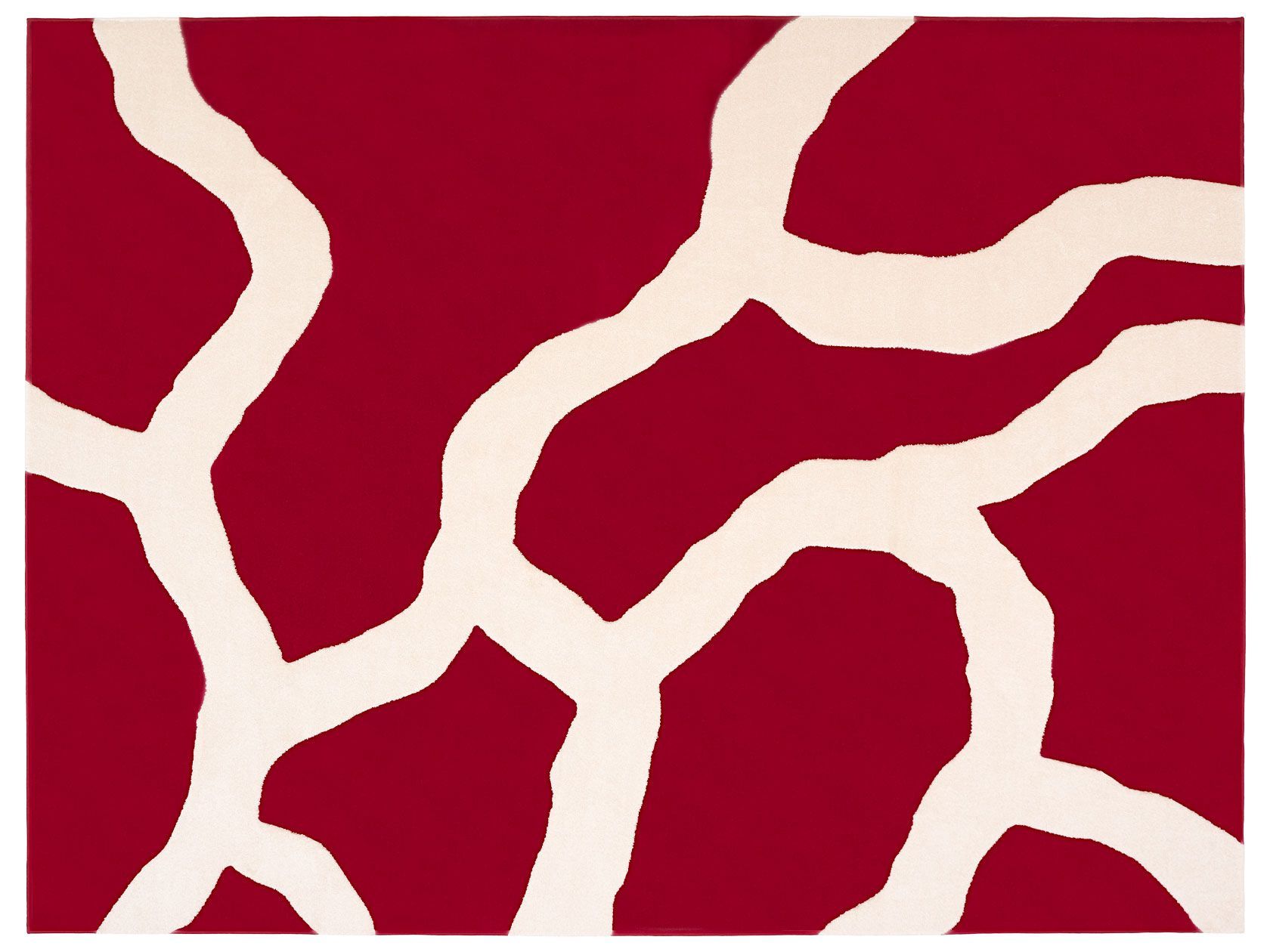 Ковер ручной работы с геометрическим рисунком Besana Moquette CASCADE ARCH-00079031