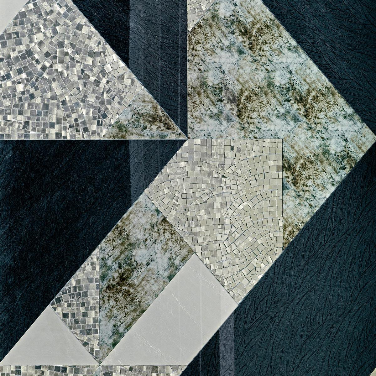 SICIS Bucolico Black Tela Grey Vetrite Tile sun-id-1991306 - Вид №61