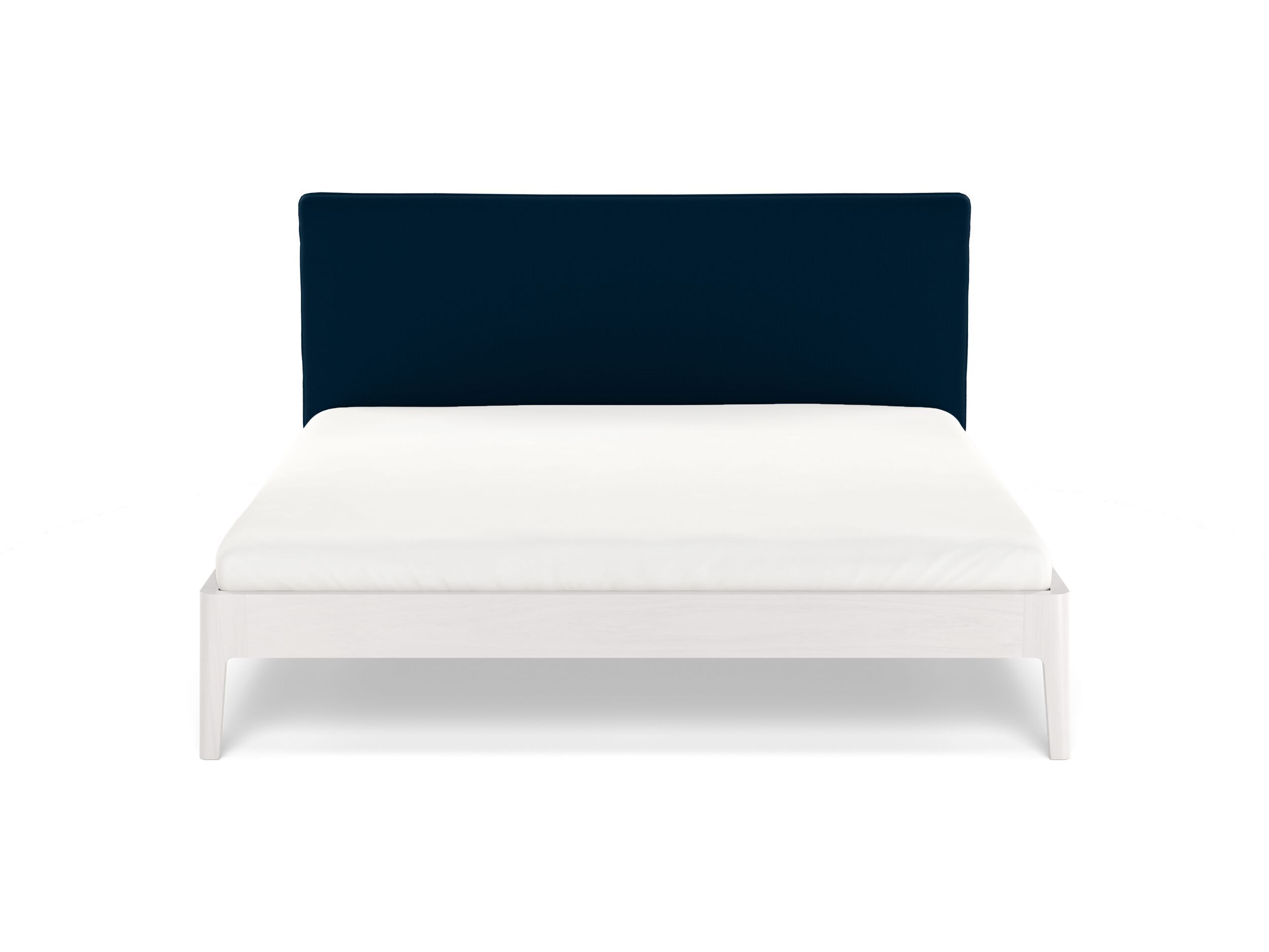 Деревянная двуспальная кровать с мягким изголовьем Noah Living белье ARCH-00049322 - Вид №12