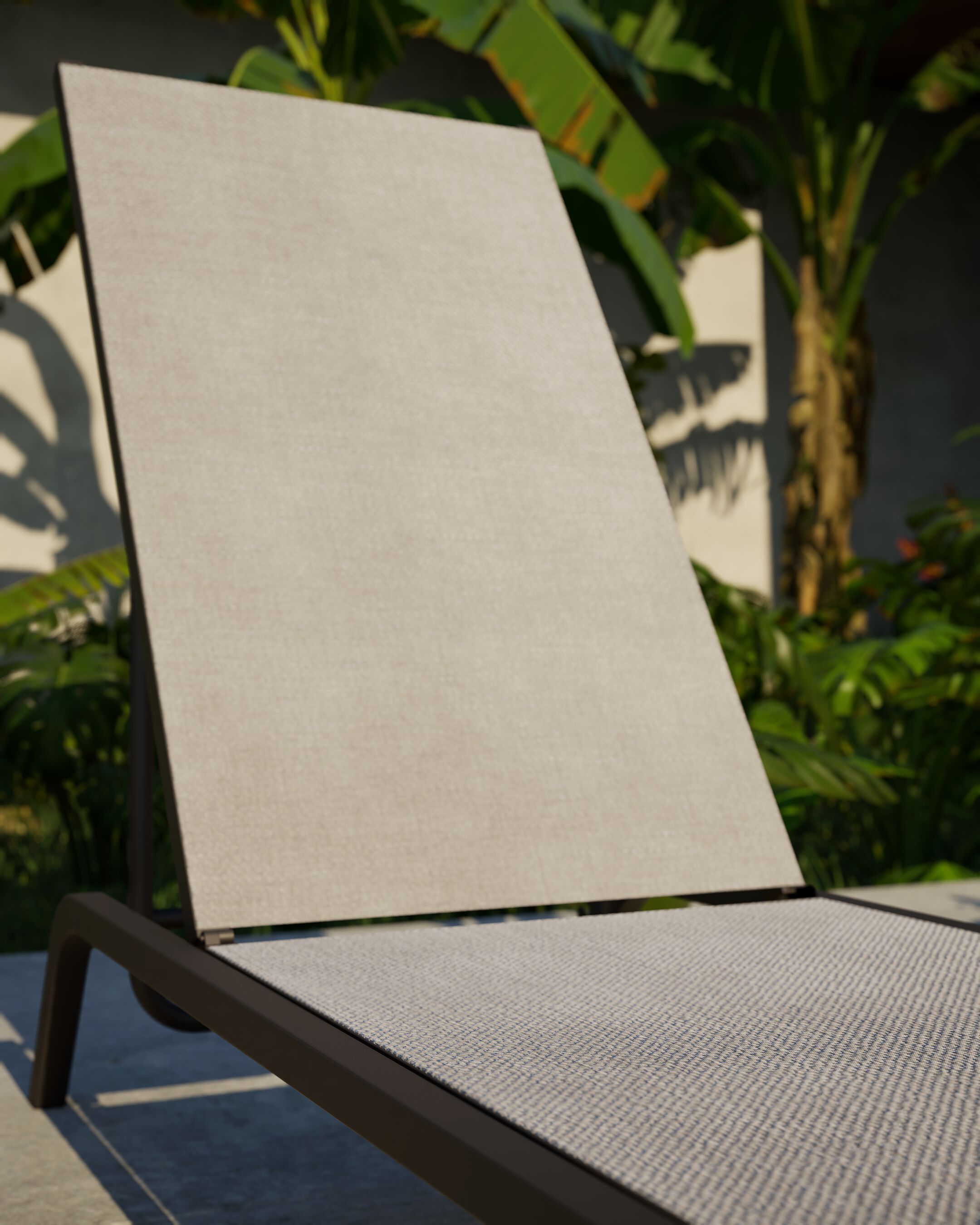 Текстилен и алюминиевая откидная Садовая кровать DRIGANI SLIM ARCH-00071736 - Вид №4