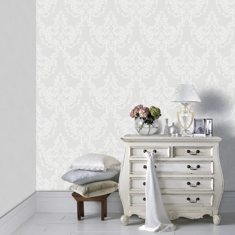 Обои флизелиновые Erismann Sorbonn серые 1.06 м ЭР60492-07 Sorbonne STLM-2017279 - Вид №4