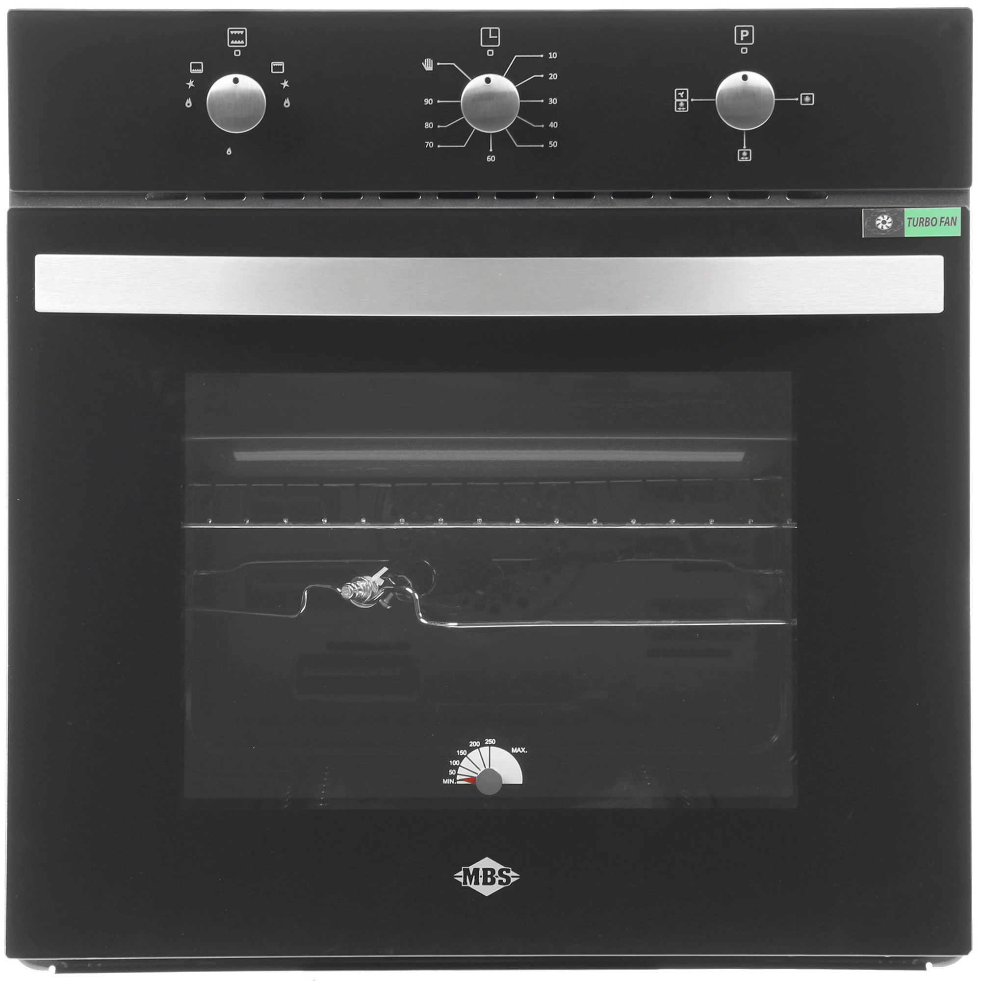 8167764 Газовый духовой шкаф MBS DG-604BL STDN-0087248