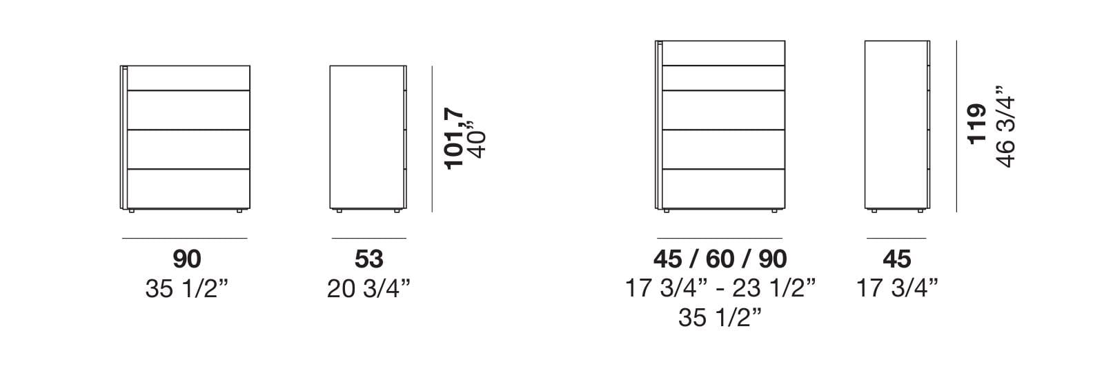 Деревянный комод Alf DaFrè Da-do ARCH-00091777 - Вид №2