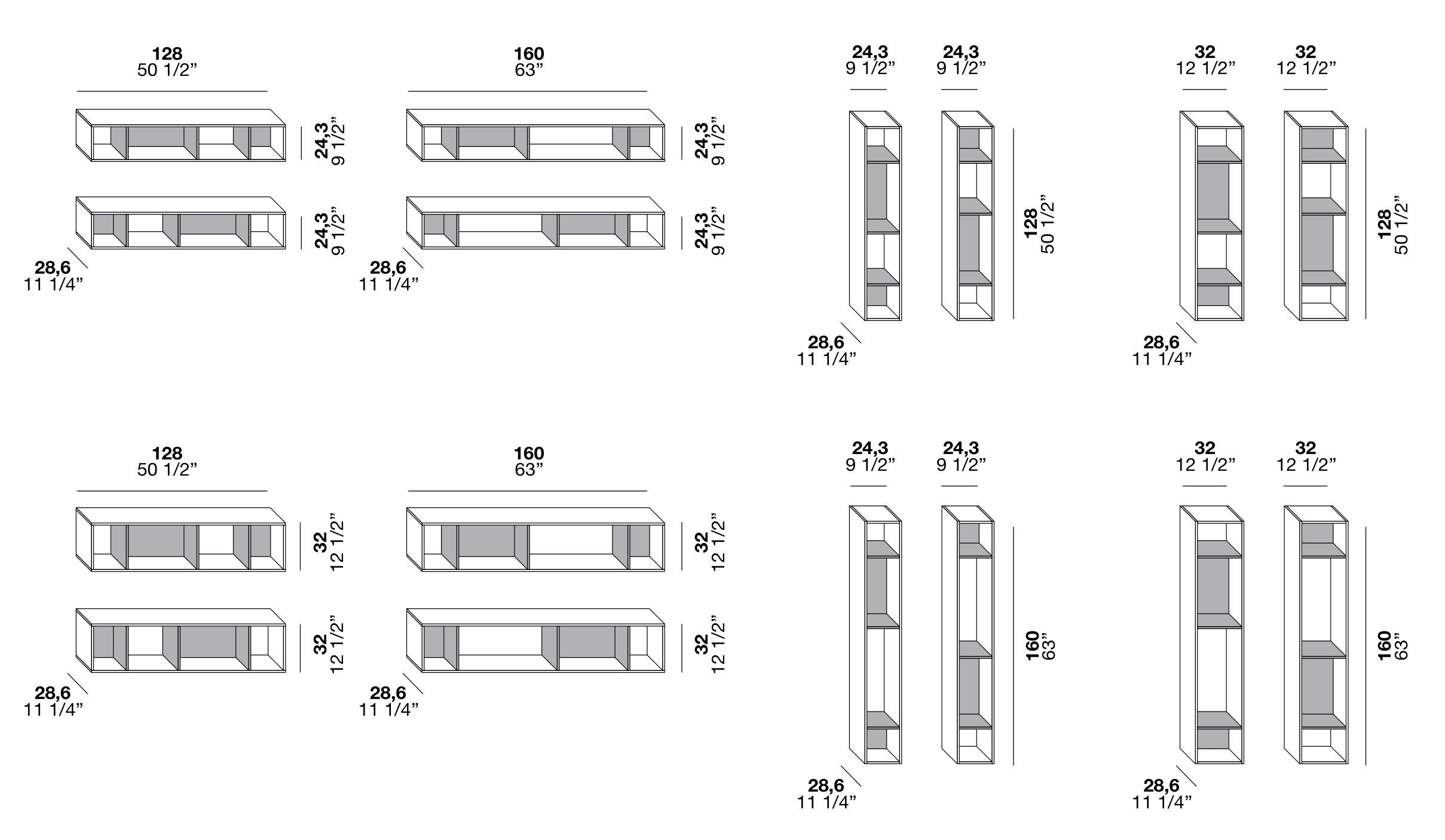 Навесной шкаф Alf DaFrè VERSUS ARCH-00107075 - Вид №3