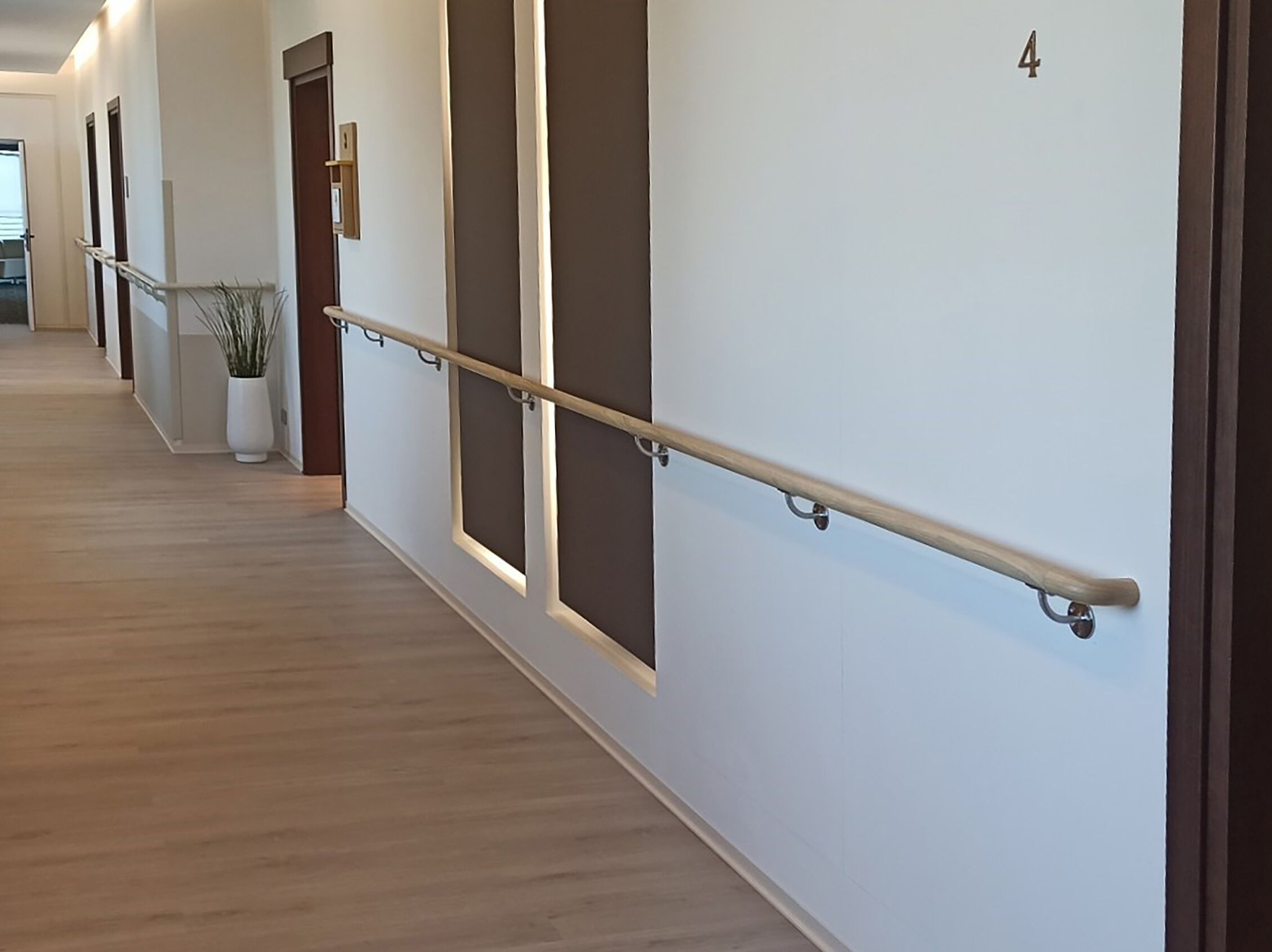 Поручни из ясеня и нержавеющей стали Styla HWS.34 ARCH-00108506 - Вид №1