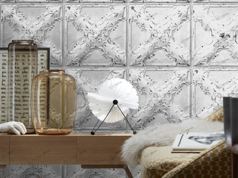 Koziel Моющиеся виниловые обои Tin tiles Ppv006p--x6 