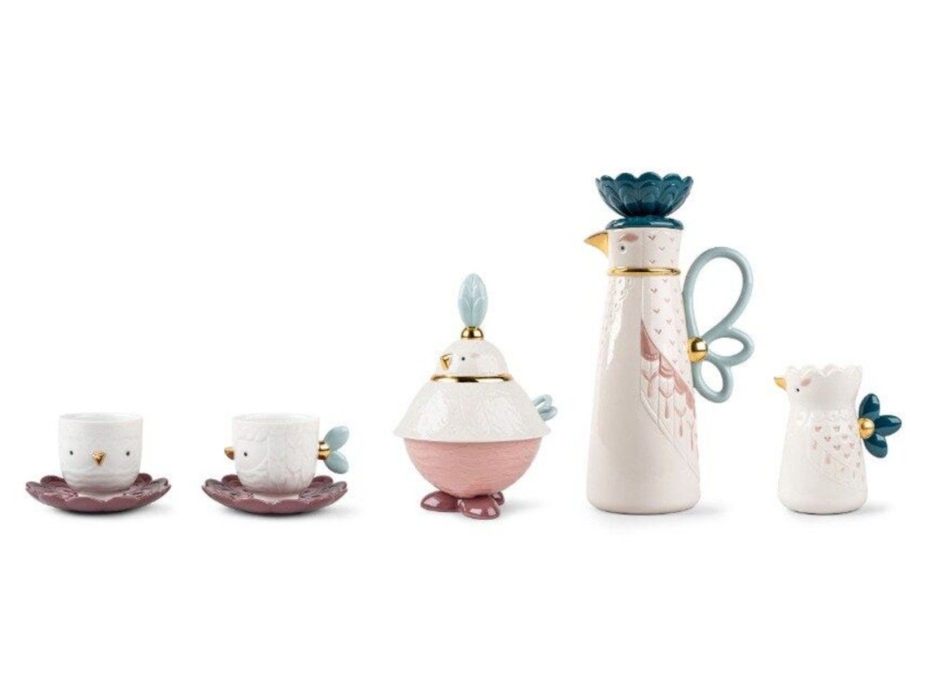 Фарфоровый кофейный набор Lladró Kawki ARCH-00144874