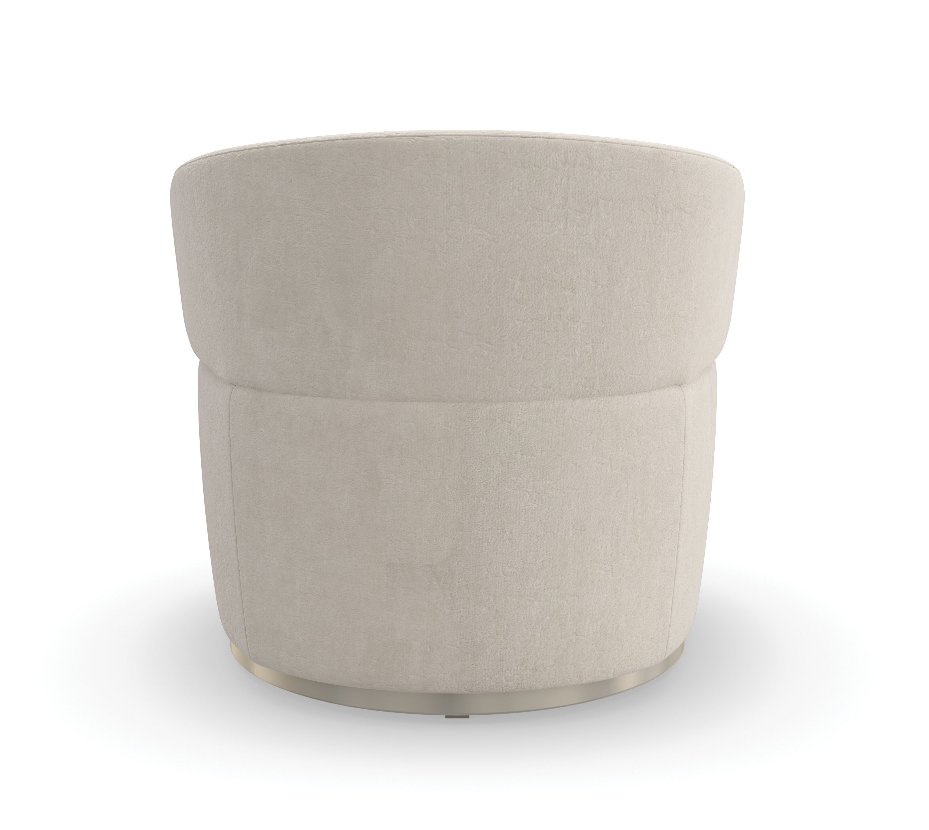 Бархатное вращающееся кресло Caracole Олимпия ARCH-00048602 - Вид №3