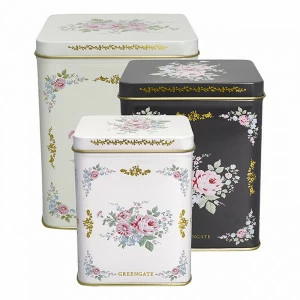 Набор из 3-х банок "Marley white" LE-VILLAGE СОВРЕМЕННЫЙ 221954 Белый