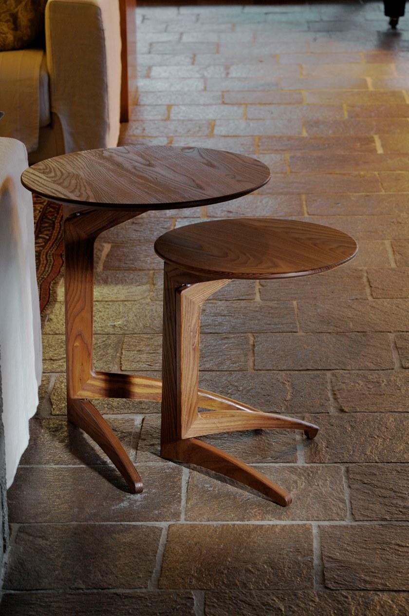 KARN Складной сервисный столик из массива дерева Karn design Ktpt51 / rovere - Вид №3