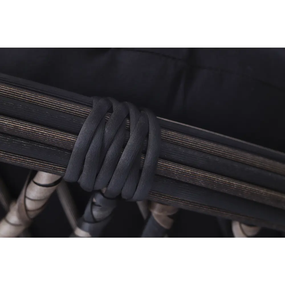 Кресло садовое Niko 85x83x82 см искусственный ротанг темно-коричневый Santreyd STLM-2159078 - Вид №7