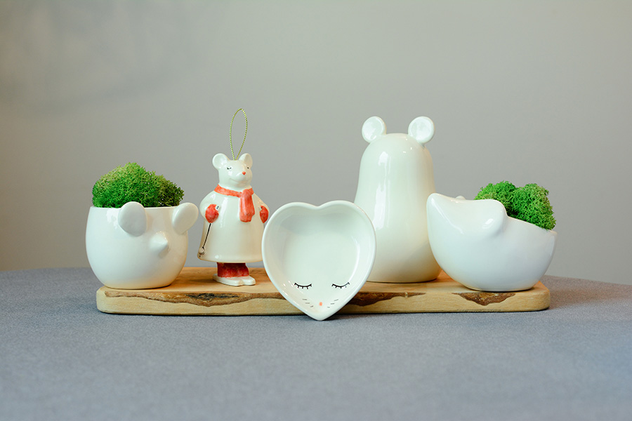 MOU-1-03 Органайзер для мелочей «мышеlove» Экочеловеки  - Вид №3