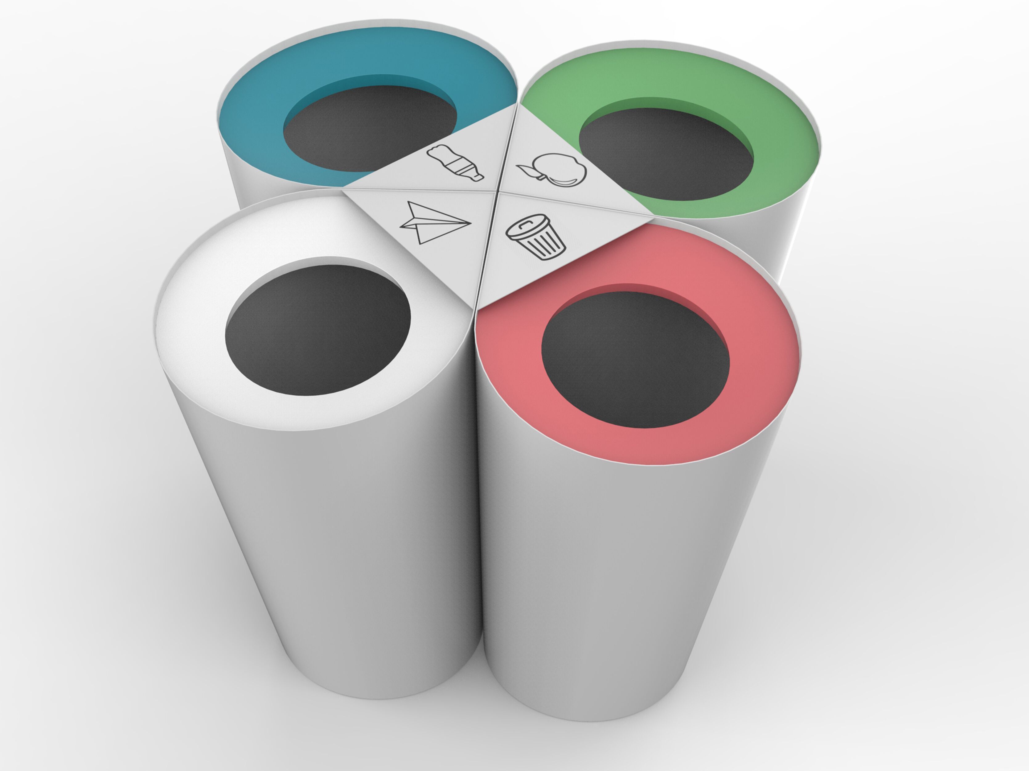 Наружные мусорные корзины из листового металла CITYSì PATU ARCH-00032970