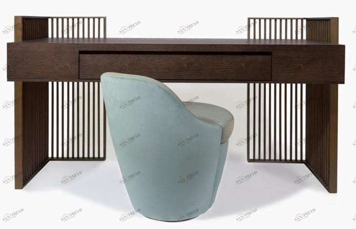 HUGUES CHEVALIER Туалетный столик из дерева Saint-germain sun-id-1469159