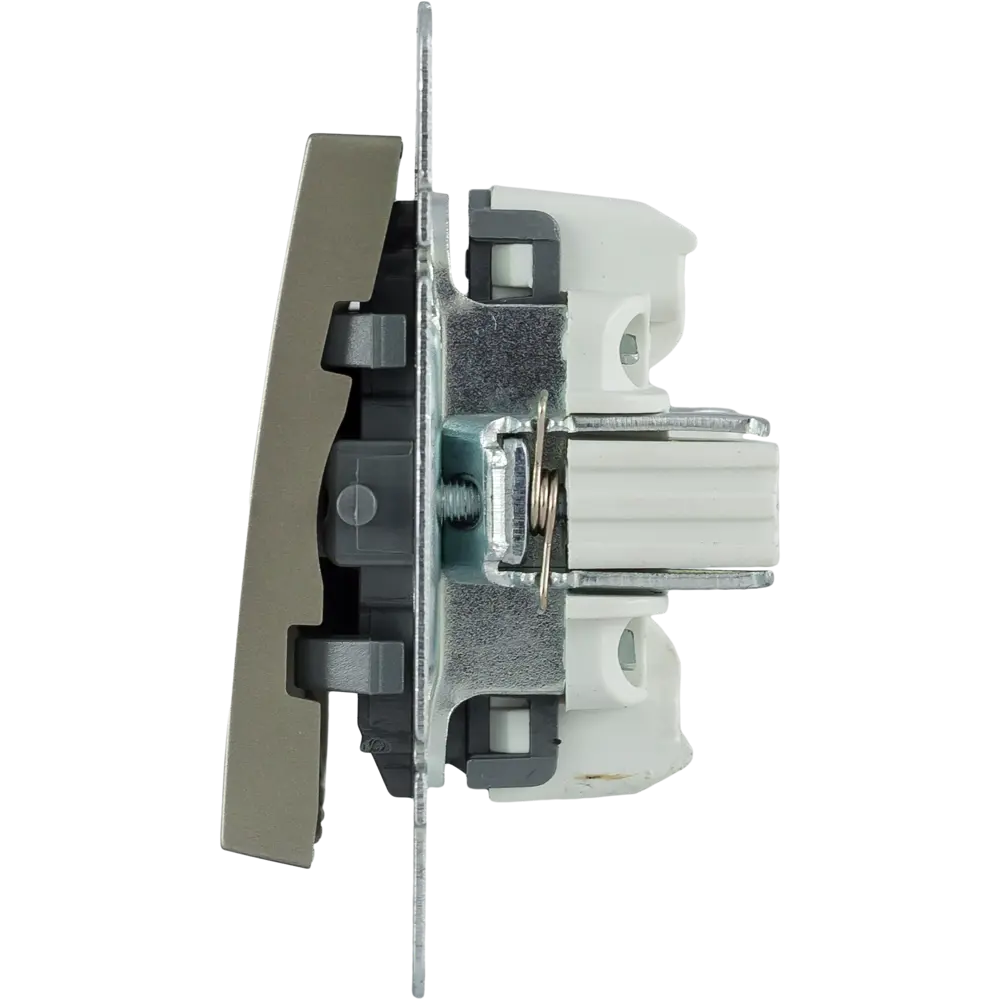 Выключатель встраиваемый Lexman Виктория 3 клавиши, цвет шампань матовый STLM-2165198 - Вид №3