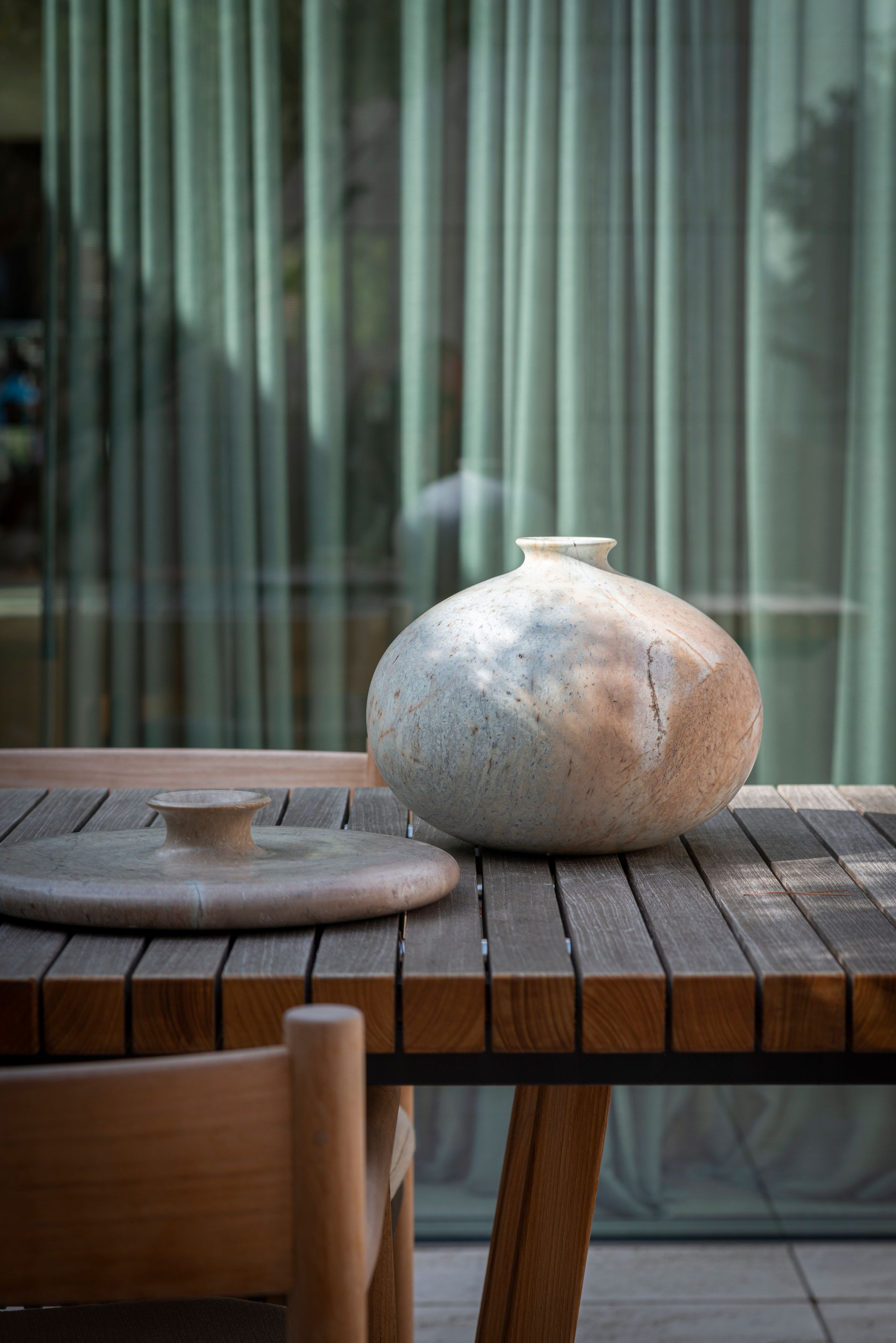 Ваза из мыльного камня Gardeco Objects AMORFA ARCH-00056814 - Вид №1