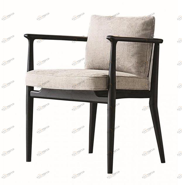 Casamilano Стул из мягкой ткани Arne sun-id-1386424