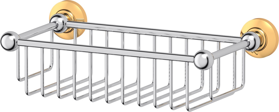 STI 107 Полочка-решетка 31 cm 3SC STILMAR CHROME/GOLD Treesseci 3SC