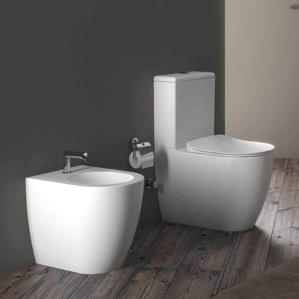 FE360-00CB00E-0000 FREE Унитаз к стене с биде Creavit Free - Вид №2