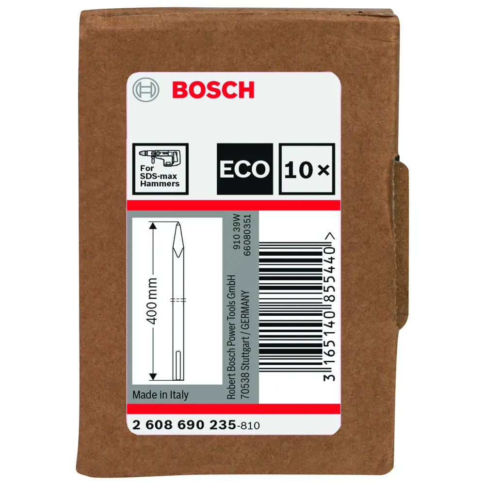 Пика Bosch Eco SDS-мах 2x400 мм, 10 шт. 83495225 STLM-2089506 BOSCH PROFESSIONAL 