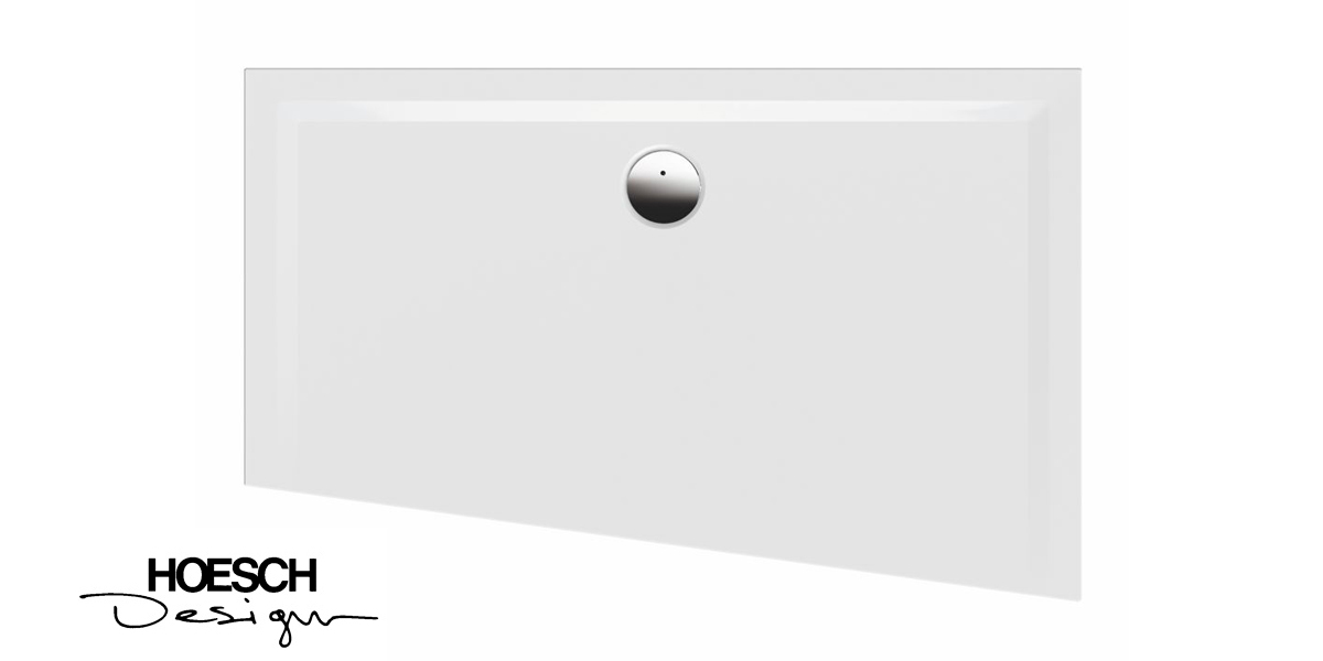 Душевой поддон трапеция правосторонняя MUNA 140х90 см HOESCH 4232XA - Вид №3