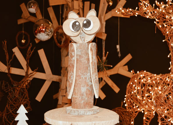 NS515 Сова Dekoraniaevents Navidad  - Вид №2