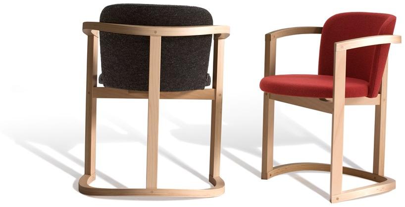 Capdell Стул с обивкой и подлокотниками Stir sun-id-1472589 - Вид №4