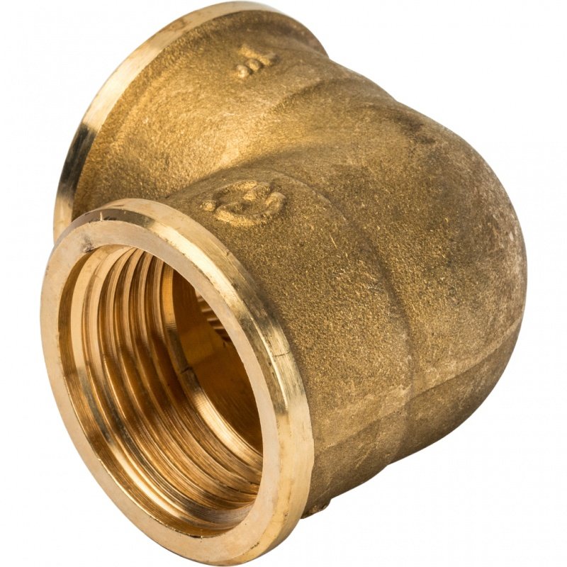 Угольник ВР 1" латунь STOUT SFT0013000001 - Вид №1