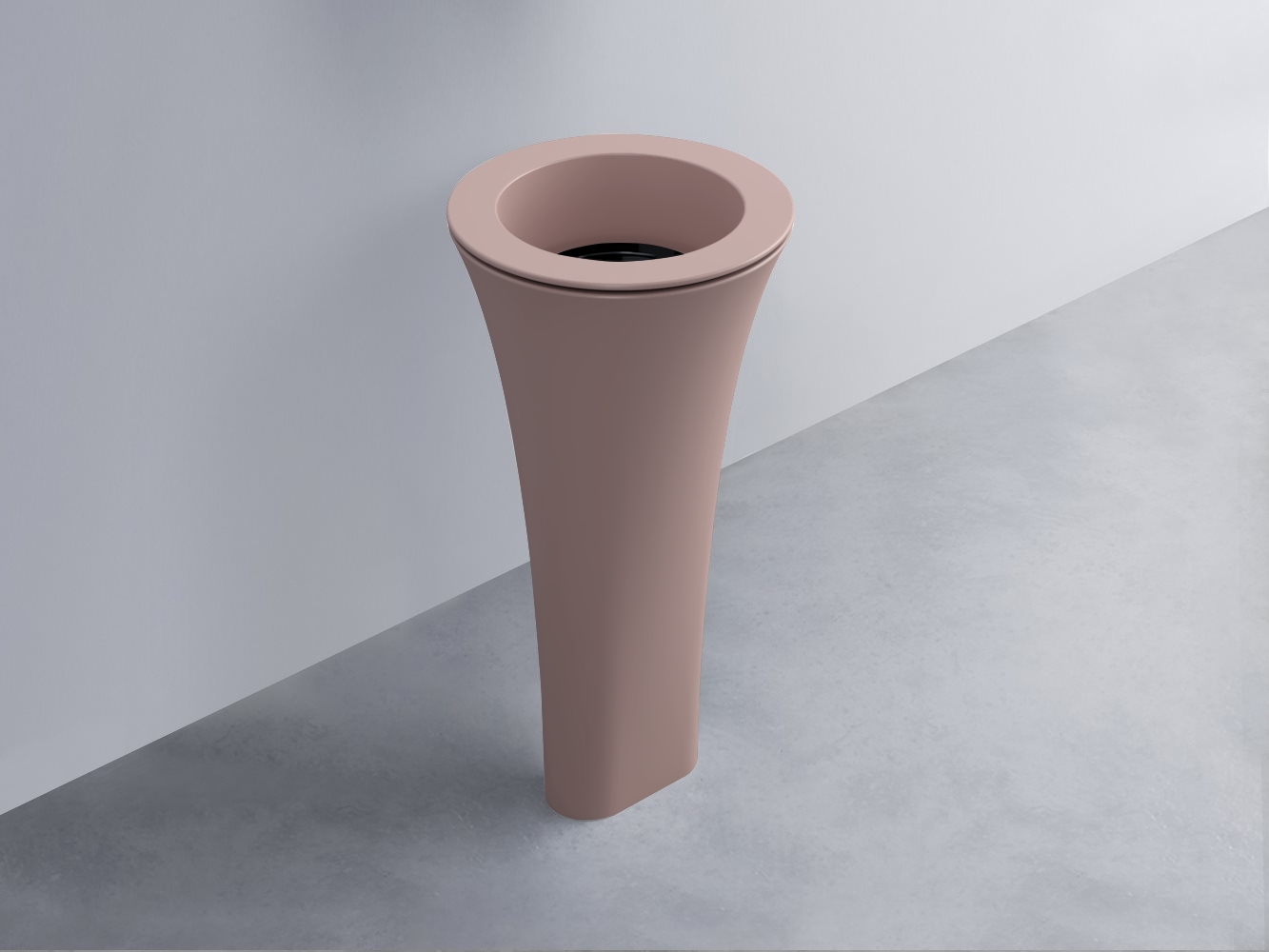 AMLA45-CP+AMPILT-N+AMCOLT-CP Раковина Amedeo Tondo отдельностоящая cielo Enjoy + Amedeo Ceramica Cielo