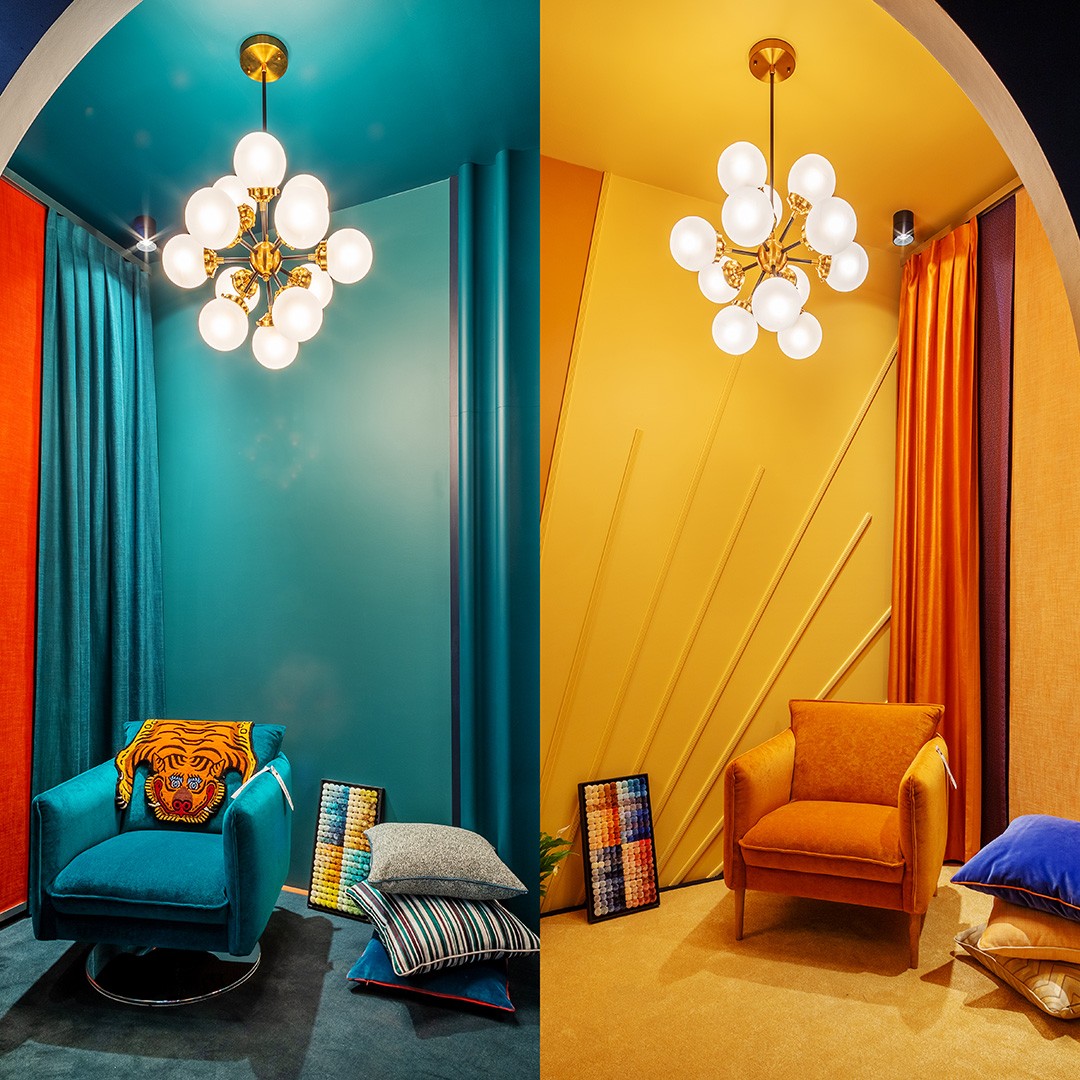 Frezia Light 1009/12 black brass/white люстра подвесная 116023 - Вид №2