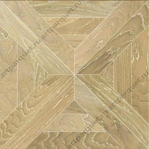 Модульный паркет Kochanelli Квадро Светлый Дуб Натур (Гладкая) 441х441 мм.