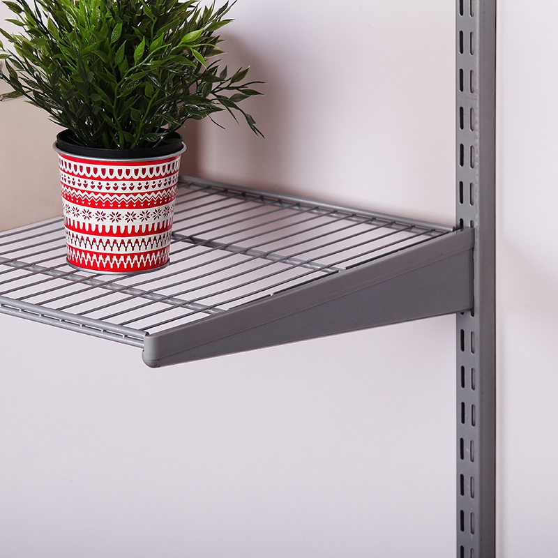 Сеточная полка , 1206х406х15 мм, серый LJPS0512 Public Steel Россия  - Вид №2