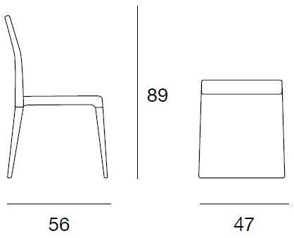 Pacini & Cappellini Стул из ткани  5468.t  - Вид №1