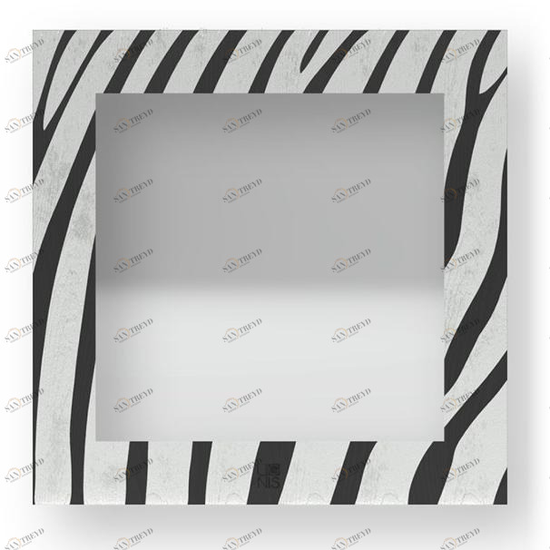 LIGNIS® Квадратное настенное зеркало в раме Dolcevita animalier 12.016