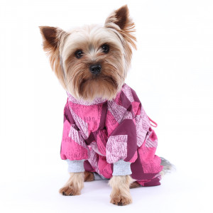 ПР0048933 Комбинезон для собак Абстракция девочка р-р S 20 см YORIKI