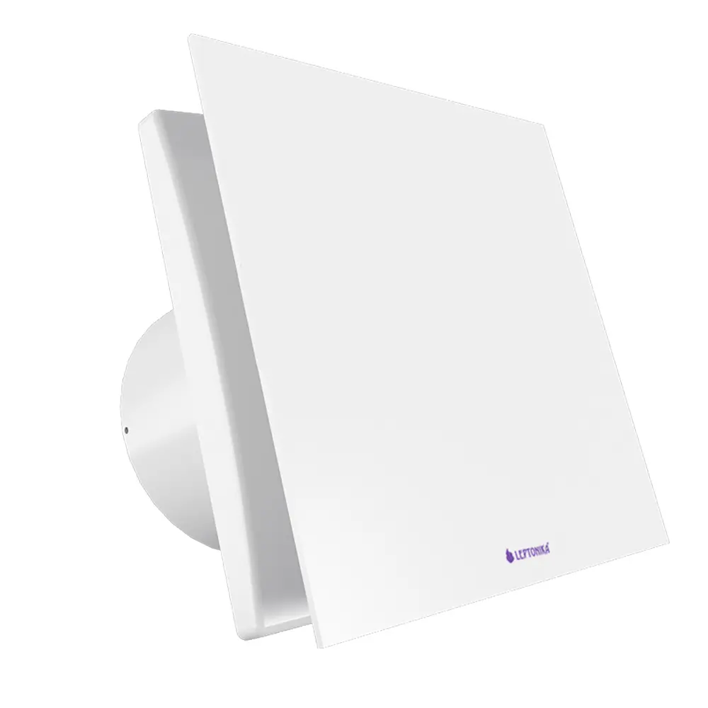 Вытяжной вентилятор Leptonika Хай-тек с обратным клапаном для бесшумной вентиляции 89340255 STLM-0850155 - Вид №1